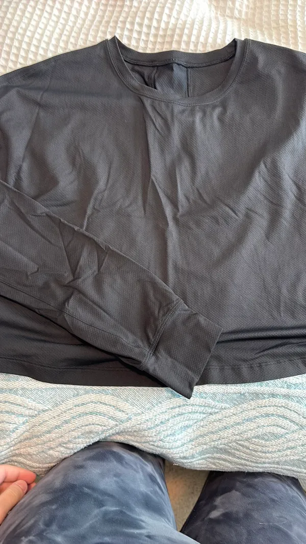Black Lululemon Long Sleeve - Image 2