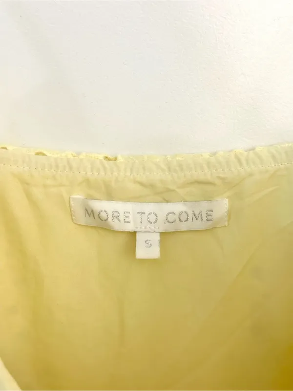 Revolve More to Come Marleen Maxi Dress in Yellow Small Womens Eyelet Long - Image 8