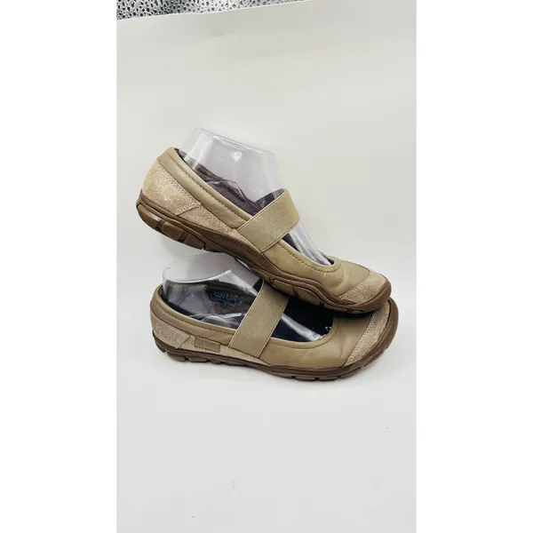 Keen Rivington II MJ CNX Mary Jane shoes taupe round toe sneaker style shoe 7.5 - Image 8