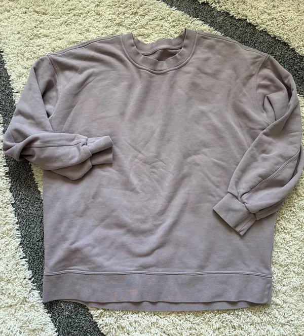 Lululemon Perfectly Oversized Crew violet  - Image 3