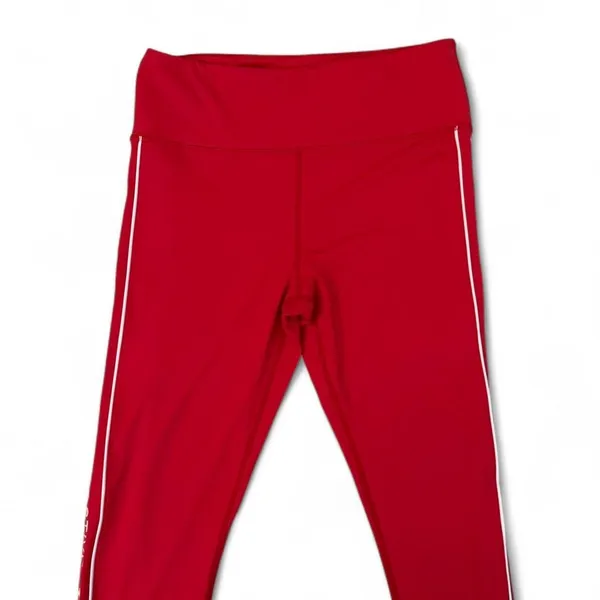 Zyia High Waisted Red Athletic Leggings - Size 12 - Image 4