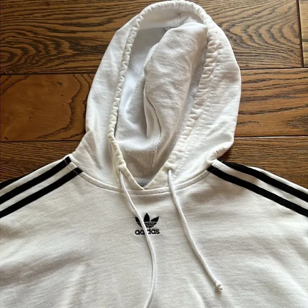 adidas Originals womens Adicolor Classics Cropped Hoodie Hooded Sweatshirt C15‎ - Image 4