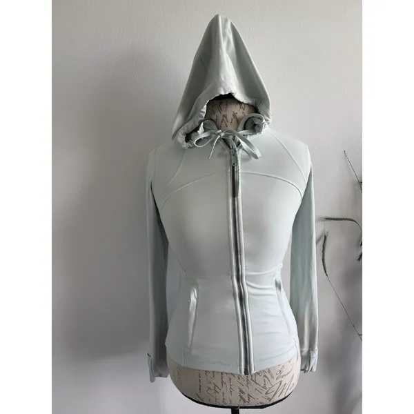 Lululemon‎ Define Jacket Hoodie*Nulu Jade Grey / Sage Green size 2 - Image 4