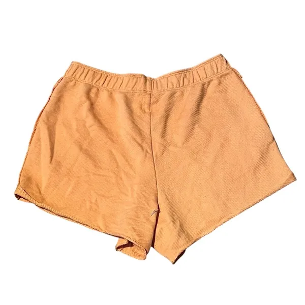 Aerie Sweat Shorts Womens Size S/P Orange Lounge Casual Elastic Waist - Image 6