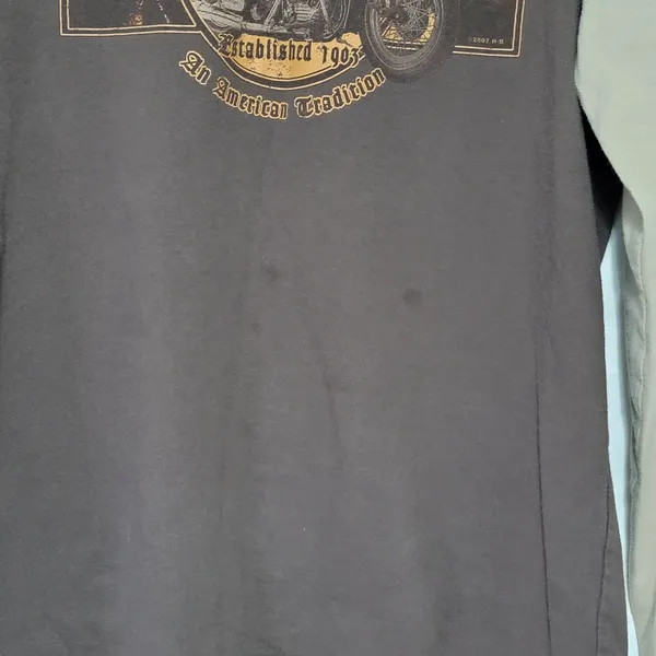 Harley‎ Davidson Grand Canyon Bellemont AZ Large Long Sleeve T-shirt Made in USA - Image 6