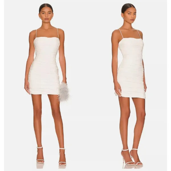 Cinq A Sept‎ Vance Ruched Mini Dress Size 2 - Image 2