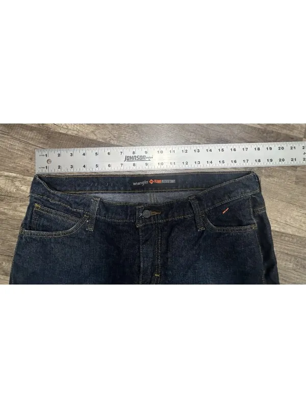 Wrangler FR Fire Resistant Womens Jeans CAT2 13x32 Work Embroidered 10FRW10CH - Image 5