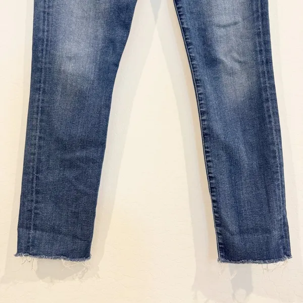 Agolde Sophie‎ Jeans Size 27 Blue Reverb Wash High Rise Skinny Crop Clean Girl - Image 4