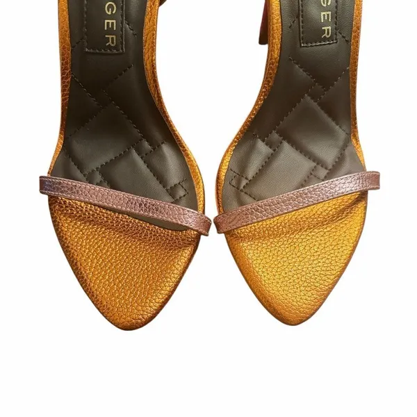 Kurt Geiger Leather Multicolored Slingback Sandals(Size 36.5) - Image 3