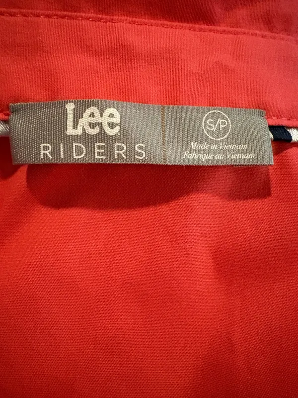 Lee Riders size small pink button down shirt - Image 7