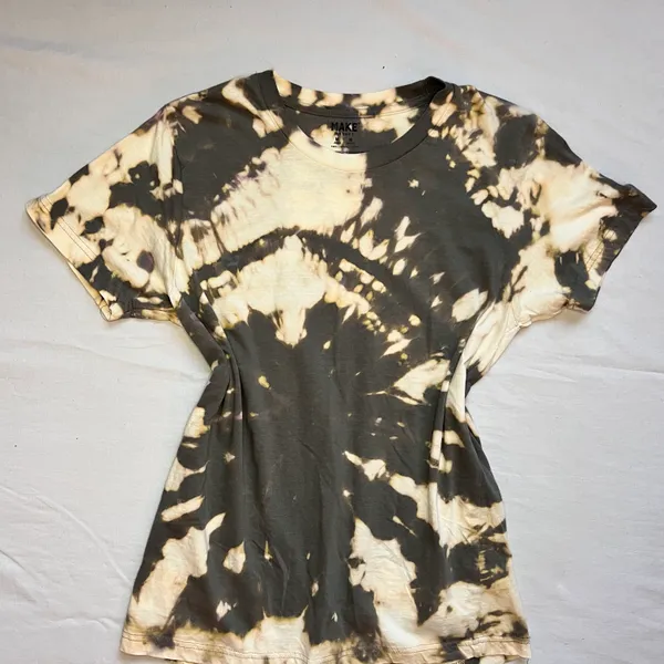 Grey Tie Dye Tee Gray Size M - Image 2