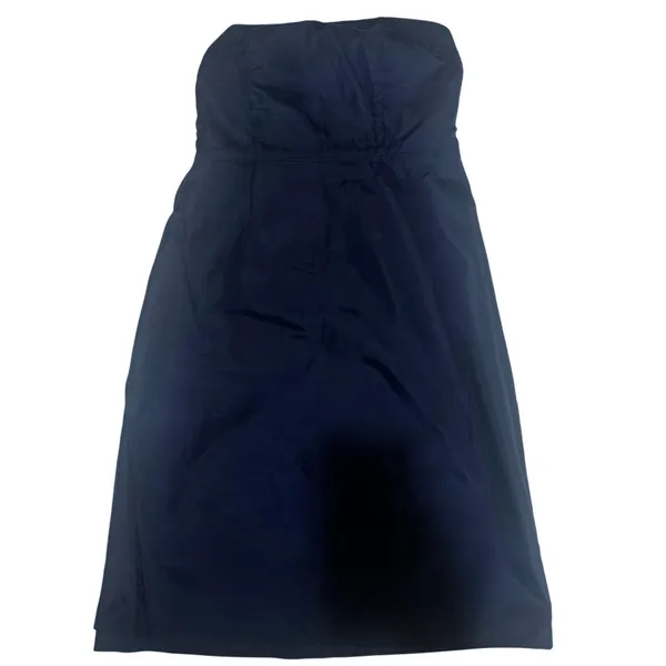 Carefully Chosen ❤️ Navy Textured Strapless Occasion See Measurements for size - Image 4