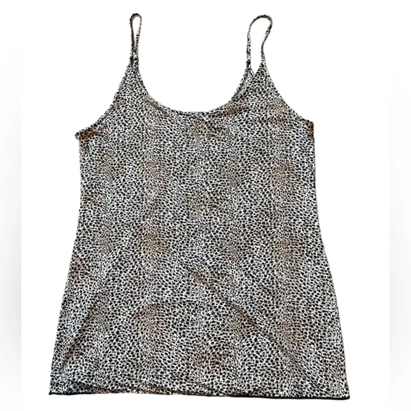JOCKEY Animal Print Camisole Top Leopard Print Cheetah Print - Size Extra Large - Image 3