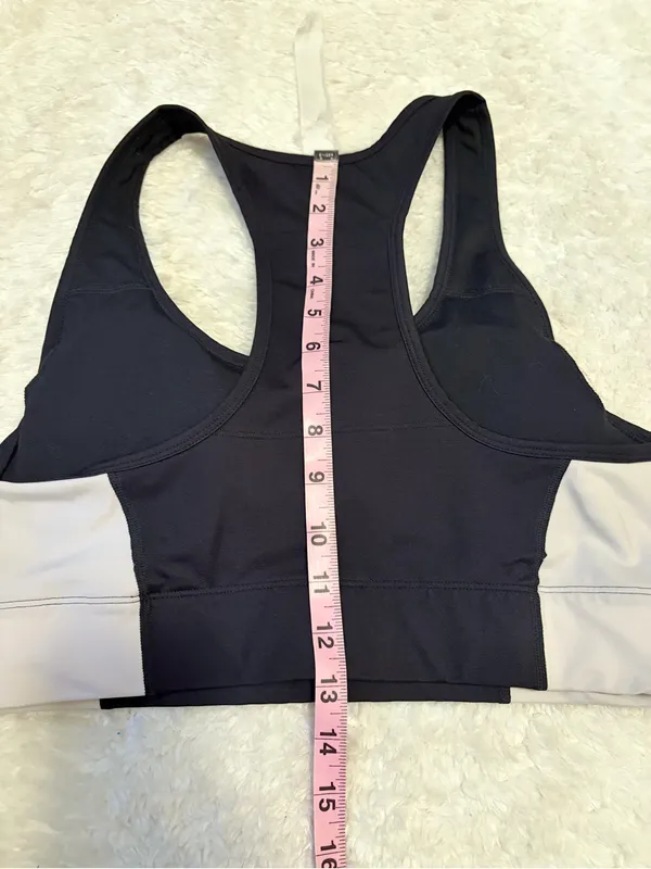 Fabletics large On-The-Go Medium-Impact Colorblock Sports Bra - Image 6