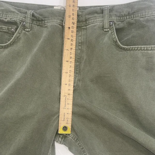 Free People We The Free‎ Maggie Jeans Distressed Ripped Green Frayed Hem Size 29 - Image 7