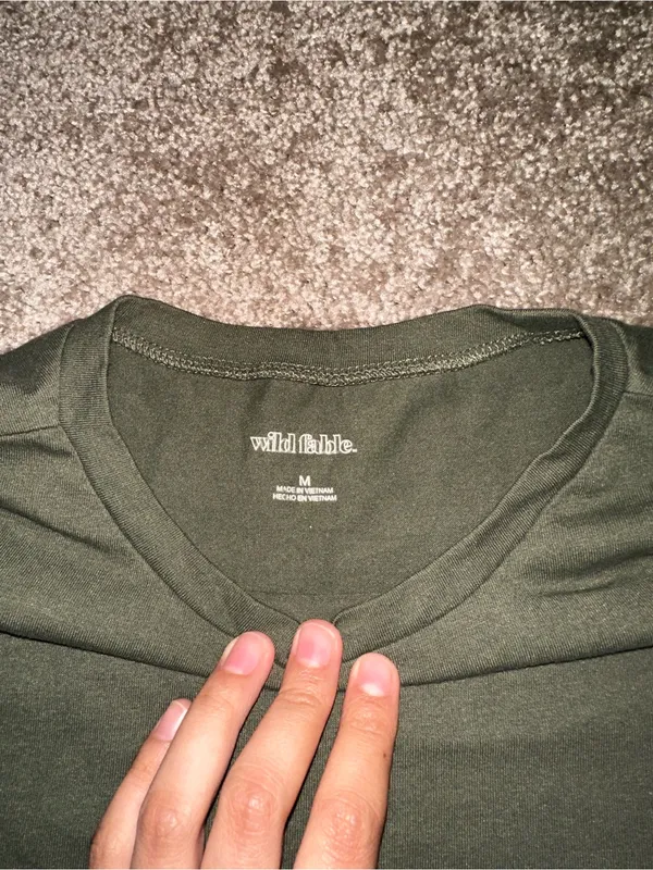 Wild Fable Crop Top Size Medium 0532 - Image 2