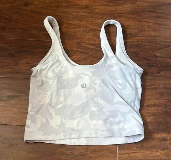 Lululemon Align Tank White Camo - Image 2