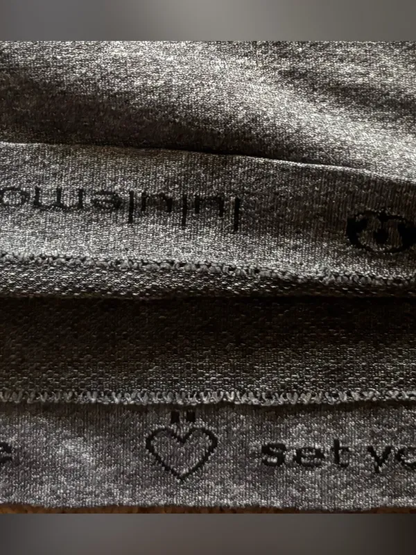 Lululemon Swiftly Tech Long Sleeve Floral Running Top Gray Floral size 6 Run Gym - Image 2
