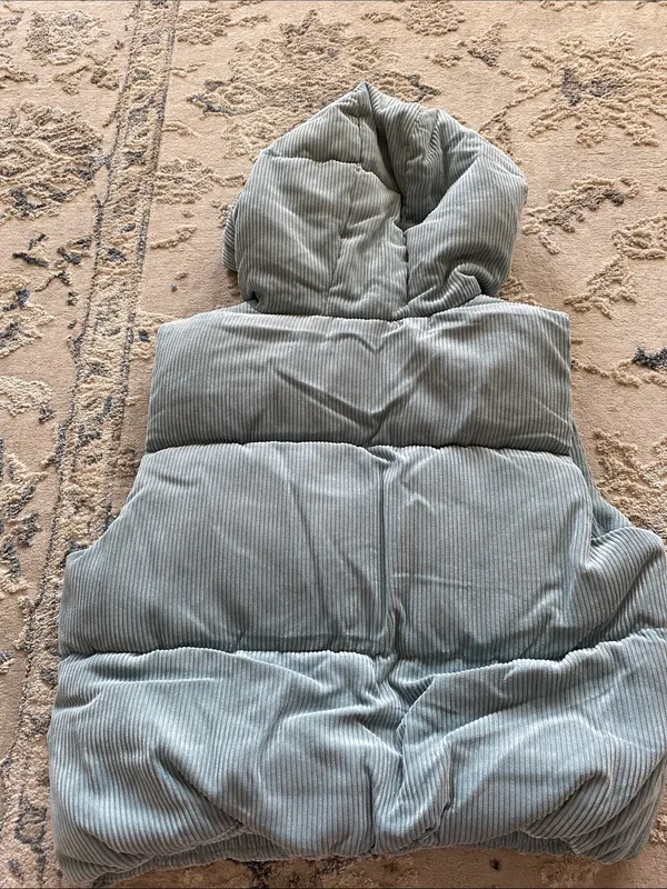 Blue Corduroy Love Tree Vest - Image 3