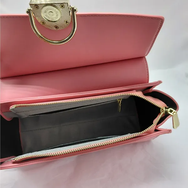 Womens Satchel Handbag Pink Quiet Luxury Coquette Office Chic Wedding Party - Image 11