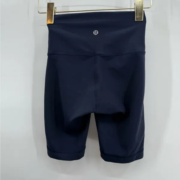 Lululemon Wunder Train High Rise‎ Short 8" True Navy size 2 - Image 4
