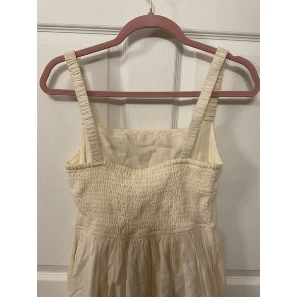 NWOT Band of the Free Indus Embroidered Boho Ruffled Tiered Dress, S - Image 6