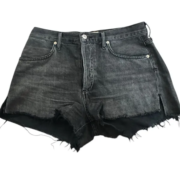 Citizens of Humanity Annabelle Short in washed black 26 - Image 3