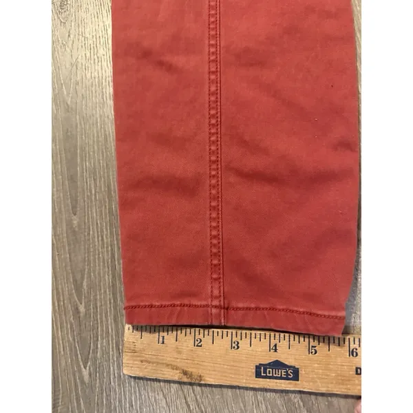 HEI HEI Jeans Women's‎ 32 Red Dark Wash Pants Size undefined - Image 5
