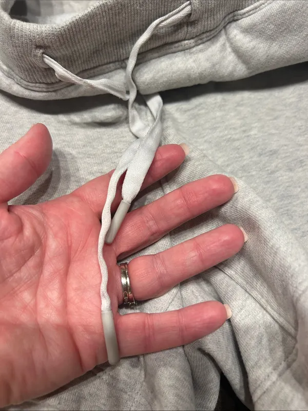 lululemon athletica Light Gray Athletic Lounge Shorts - Image 3