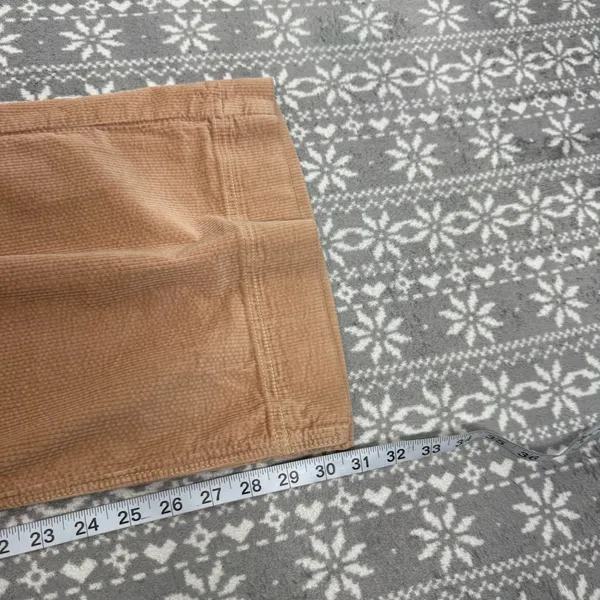 NWOT American Eagle Stretch Super High Rise Baggy Wide Leg Corduroy‎ Cargo Sz 14 - Image 12