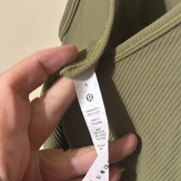 Lululemon Power Pivot Ribbed Tank Top‎ Size 4 - Image 7