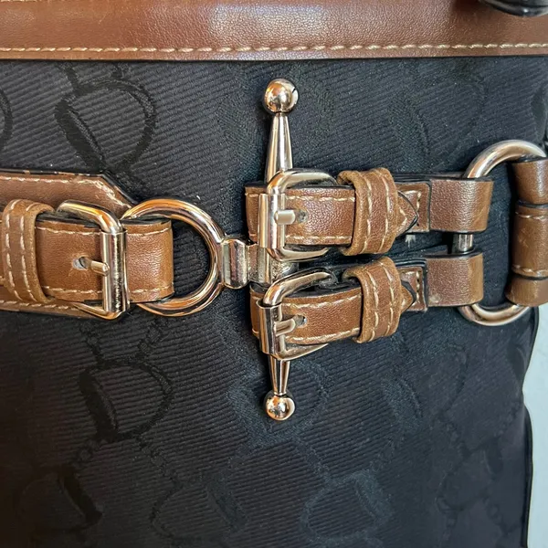 Chaps equestrian Crossbody Bag with buckle accents - Image 5