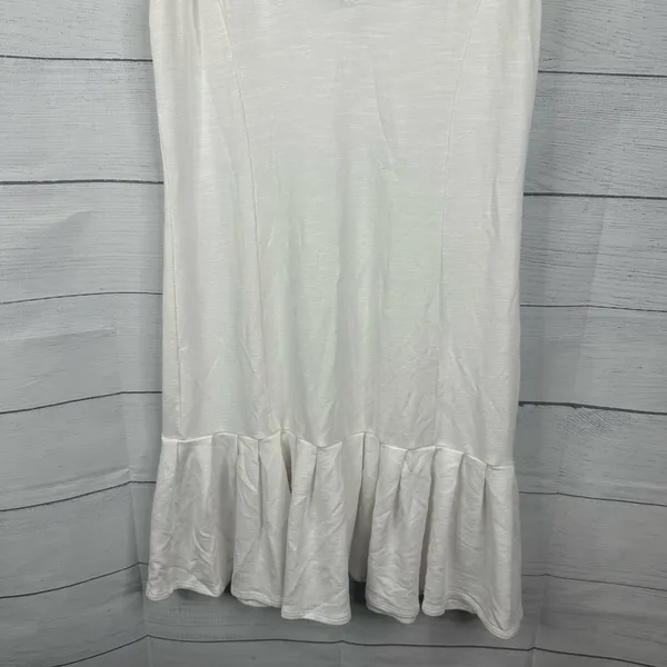 Monrow Womens Small White Sleeveless Tennis Dress Stretch Pleated Pickleball - Image 5