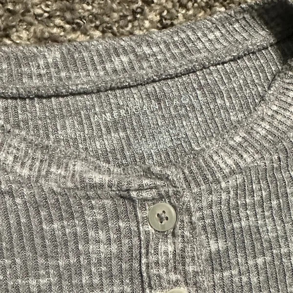 American Eagle Outfitters Gray Long Sleeve Top - Image 2