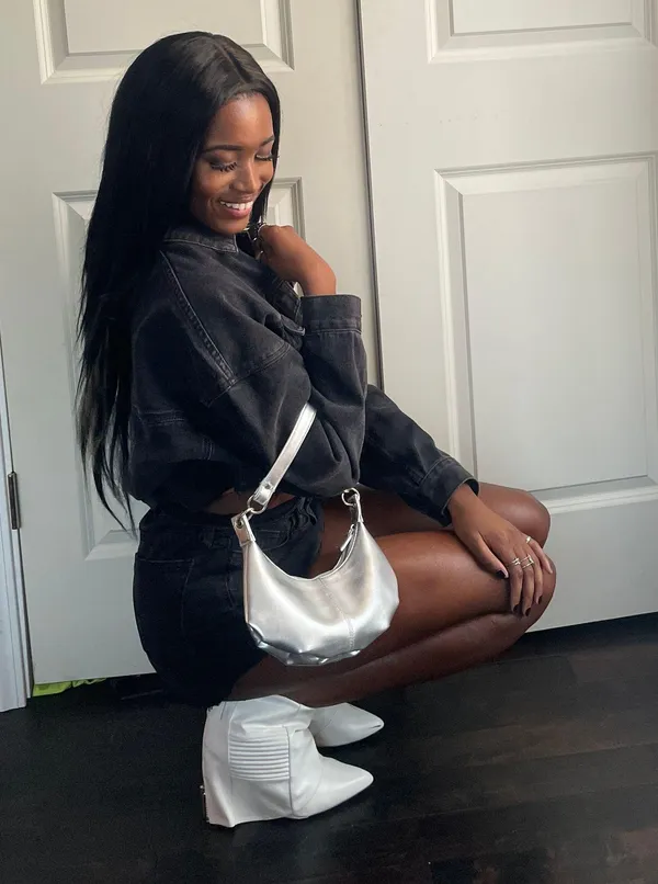 ZARA Chrome Purse - Image 3