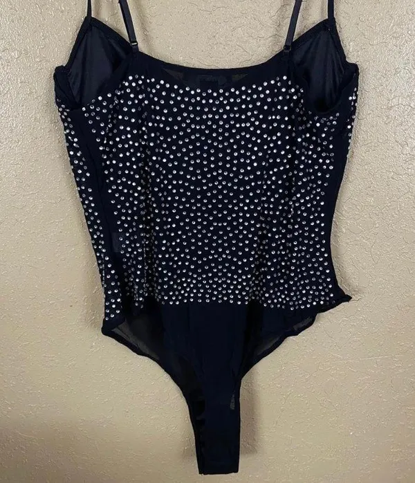 Forever 21 bedazzled jewel bustier bodysuit - Image 2