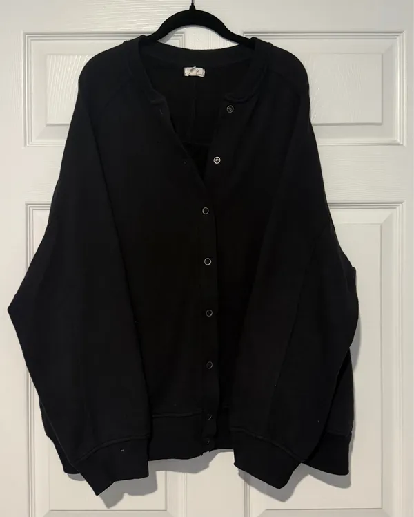 Aerie Cardi Bomber Sweatshirt - Image 2