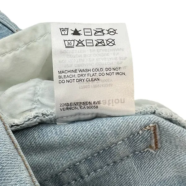 Reformation Harper High Rise Skinny Jeans Amalfi Light Wash Denim Blue‎ Size 24 - Image 16