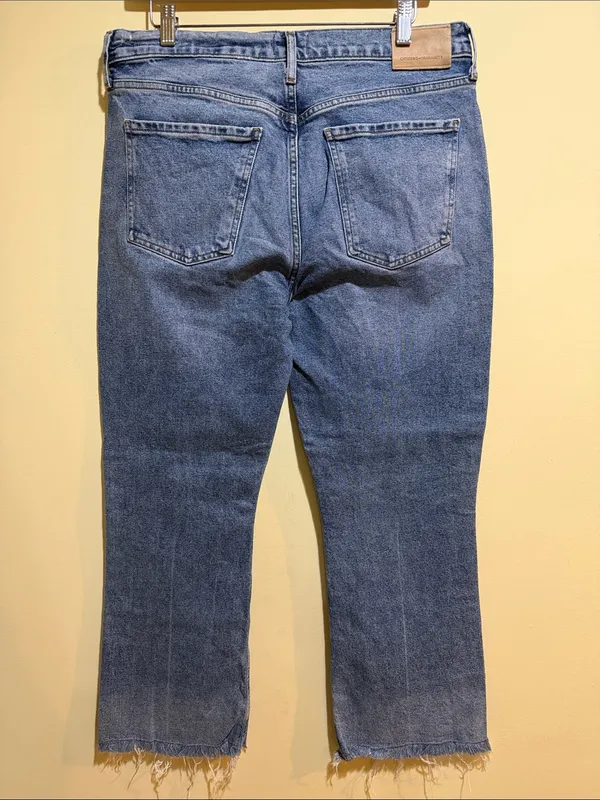 Women’s Citizens Of Humanity Isola Cropped Boot Jeans - Image 5