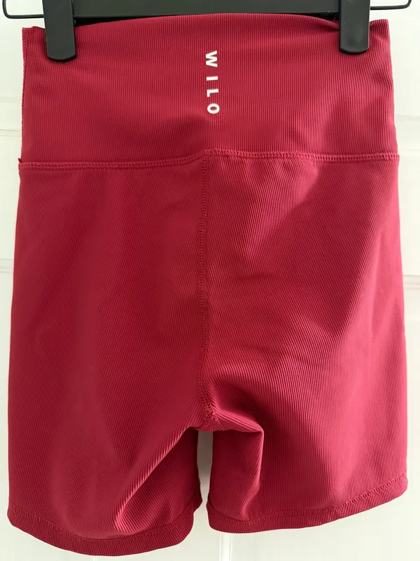Wilo Bike Short Red Size XS - Image 2