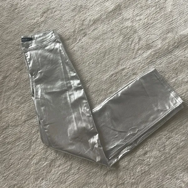 Akira Metallic Silver Pants - Image 7