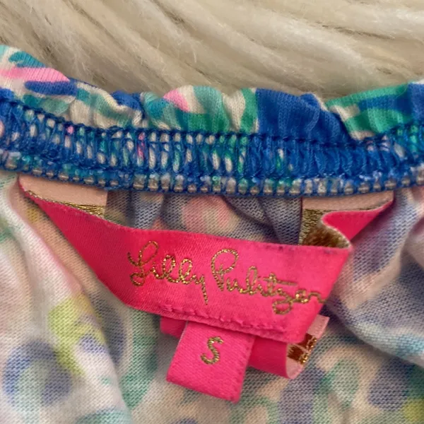 Lilly Pulitzer Summer Dress size S length 32” bust 32” Sleeveless Tiered Dress - Image 9