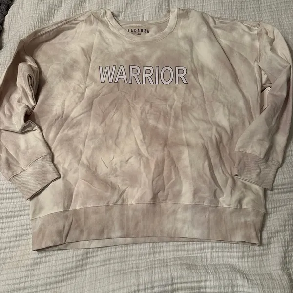 Lacausa Warrior Pullover Crewneck - NWT - Size L - Image 3