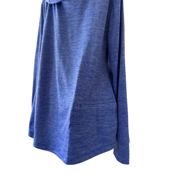Old Navy Blue Hooded Lightweight Pullover Sweatshirt - Image 7