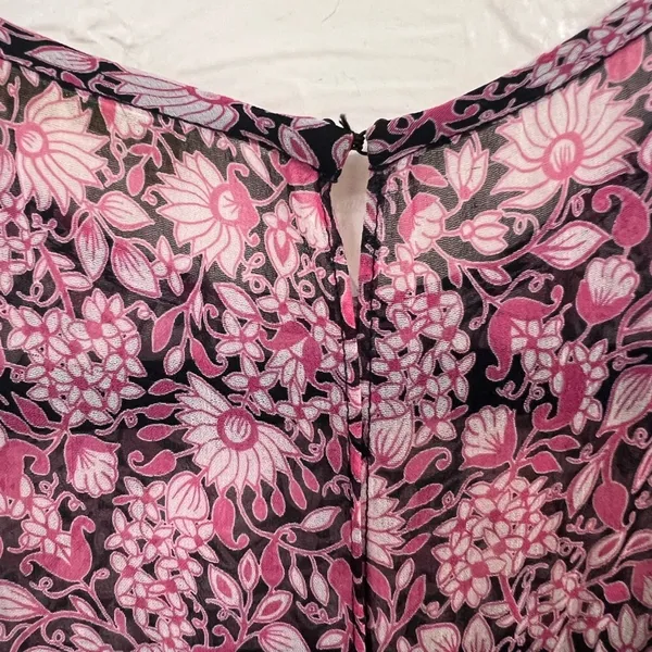 Shoshanna Dalia Silk floral popover dress size 0 - Image 8