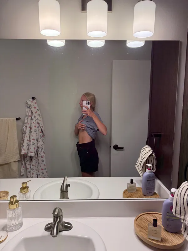 Mango Black jean shorts - Image 2