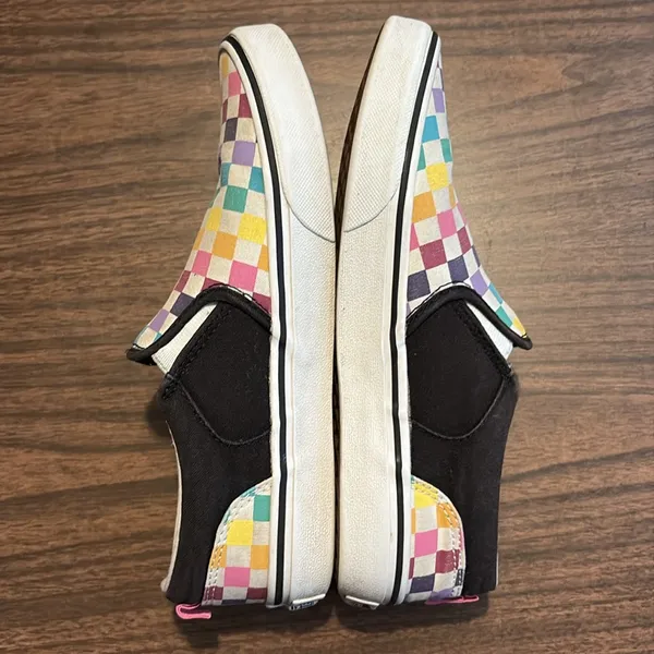 Vans Multicolored Checkered Missy 5 Slip On Shoes - Image 3
