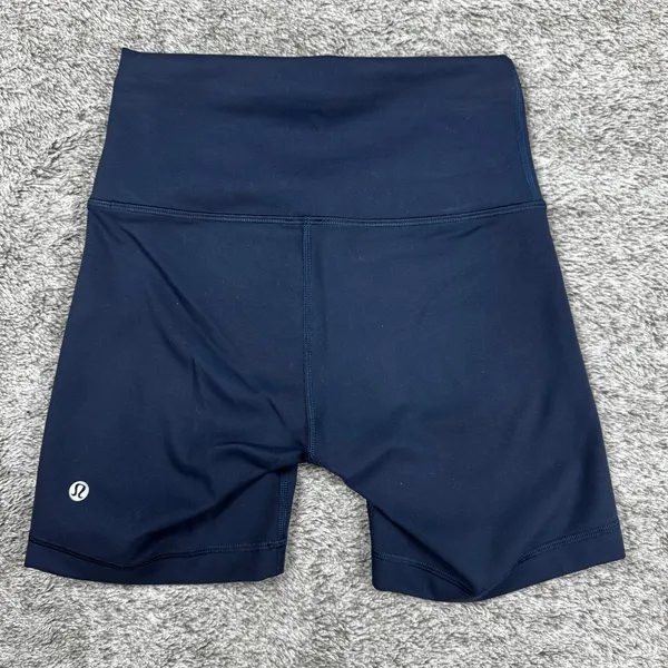Lululemon Wunder Train High-Rise Short 6" Women's 4 True Navy - Image 5