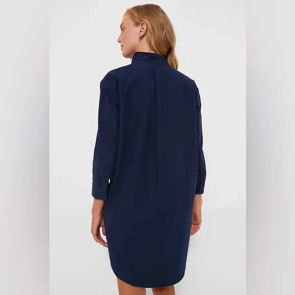 Pomander Place Blue Swim Coverup with Collared Neckline‎ Size XXL - Image 5