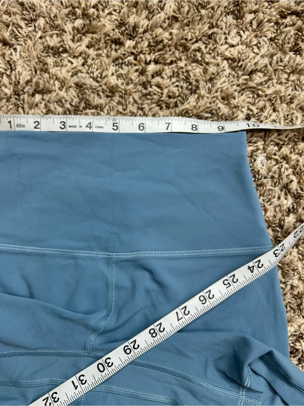 Lululemon Align High-Rise Short 6 Utility Blue Sz 2 - Image 12